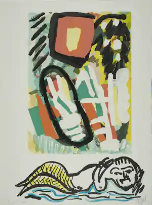 Karel Appel - Mermaid - Tantrika kaufen? Bieten Sie von 875!
