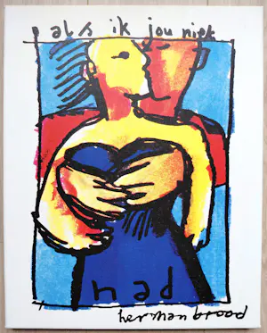 Herman Brood - Als ik jou niet had, print op canvas kopen? Bied vanaf 125!