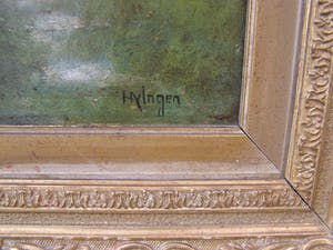 Hendrikus Alexander van Ingen - Landschap kopen? Bied vanaf 55!