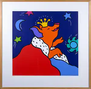 Shunyam - Zeefdruk, My Favourite Star - Ingelijst verkauft für € 45!