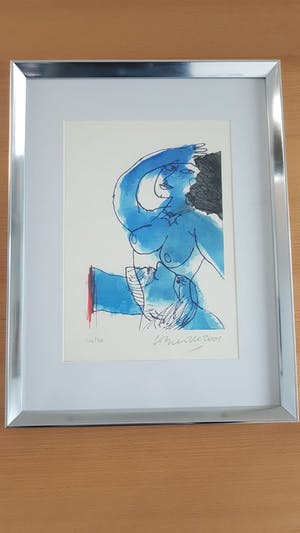 Corneille - Corneille 1922-2010 litho naakt in lijst handgesigneerd,genummerd en gedateerd kopen? Bied vanaf 140!