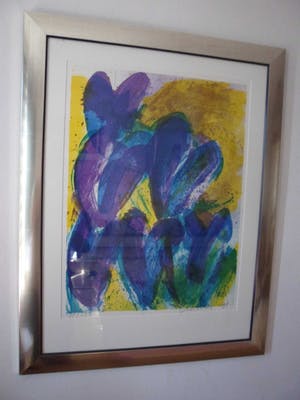 Jan Cremer - Litho. Tulpen, kopen? Bied vanaf 100!