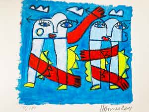 Hannes Kuiper - zonder titel verkocht voor € 45!