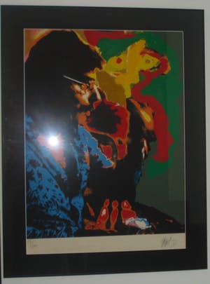Karel Appel - Litho, uit de reeks 'Seven Summerdays' uit 1977 kopen? Bied vanaf 315!