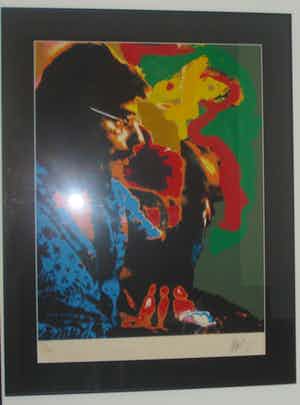 Karel Appel - Litho, uit de reeks 'Seven Summerdays' uit 1977 verkocht voor € 315!