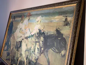 Isaac Israels - De Ezelrit van Isaac Israels (Repro) - Professionele lijst - Signatuur: Ja r.o kopen? Bied vanaf 175!