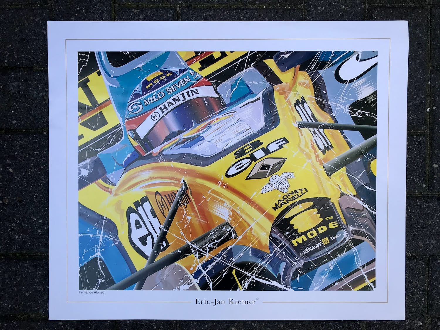 Eric-Jan Kremer - 2004 Mild Seven Renault F1 R24 - Fernando Alonso kopen? Bied vanaf 50!