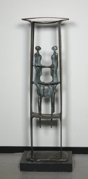 Wim Rijvers - Brons, Zonder titel (Groot en zwaar) kopen? Bied vanaf 1600!