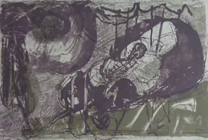 Walter Libuda - DIE VRIESSCHEL / KLEURLITHO / 50x66cm / SIG / 1991 kaufen? Bieten Sie von 40!