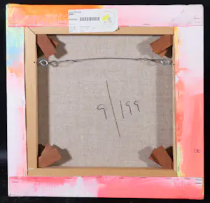 Jörg Döring - Zeefdruk op doek, Mickey Mouse kopen? Bied vanaf 35!