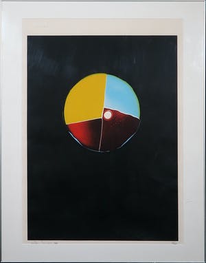 Willem Sanders - Zeefdruk, Harmonized Hope- Ingelijst (Groot) kopen? Bied vanaf 1!