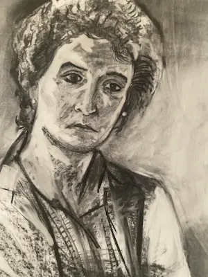 Leon Adriaans - Portret van ine kopen? Bied vanaf 495!