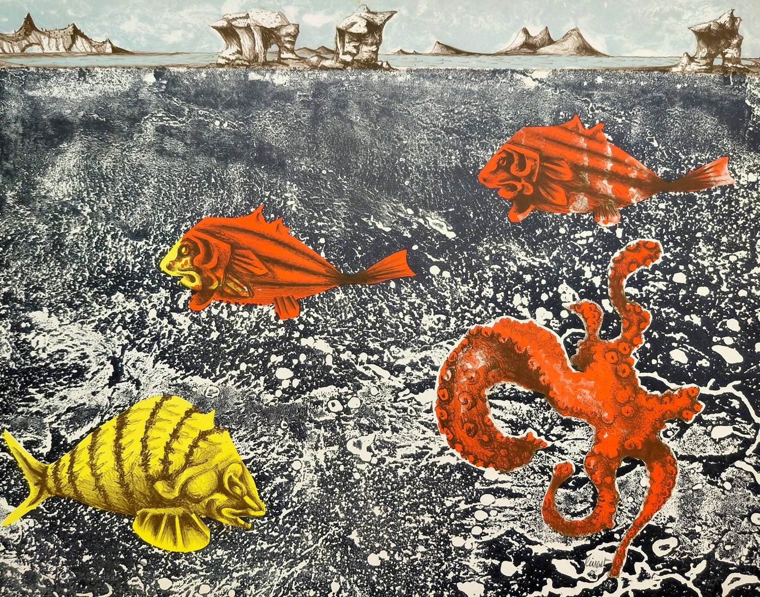 Jean Lurcat - Fruits de mer, litho kopen? Bied vanaf 50!