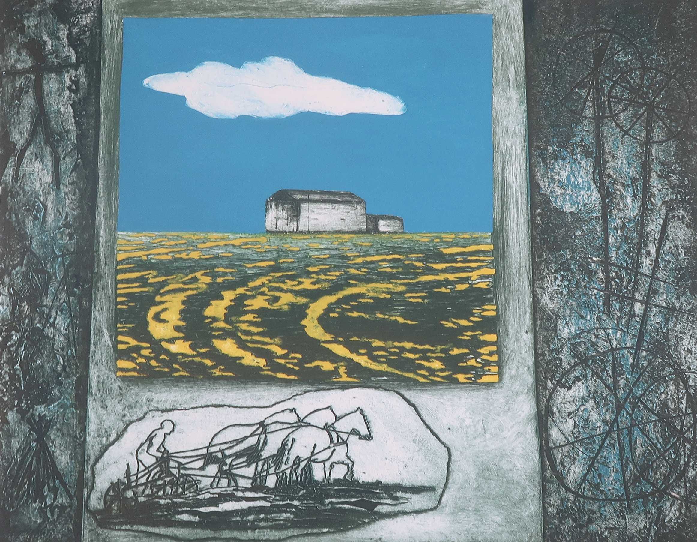 Hans Heijman - Ets, Sporen en Tekens II verkocht voor € 35!