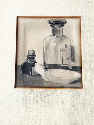 AcheterJohan Hendrik Kaemmerer - Fraaie gewassen Inkt "grisaille" stilleven - gesigneerd? Enchérissez de 30!