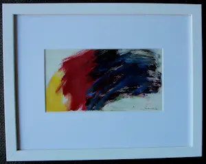 Eugène Brands - Ingelijste gouache - 1963(nieuwe lijst!!) kopen? Bied vanaf 899!