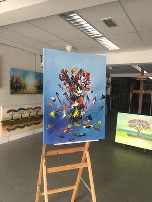 Gena - Fantasie bloemen kopen? Bied vanaf 150!