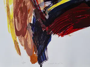 Elizabeth de Vaal - Groot kleuren litho - 1982 - mannelijk torso - zeer kleine oplage (15) kopen? Bied vanaf 68!