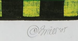 Clemens Briels - Zeefdruk, Gato - Ingelijst kopen? Bied vanaf 1!