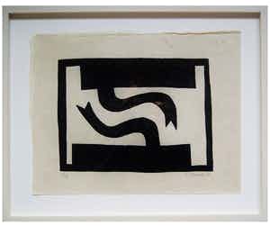 Klaas Gubbels - 'Naar Elkaar' , zeer kleine oplage en schitterend verdiept gelijst verkocht voor € 499!