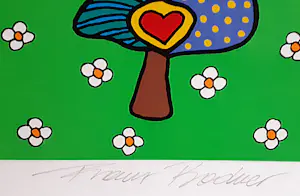 Franz Bodner - Going back a long time - zeefdruk met gesigneerd certificaat kopen? Bied vanaf 35!