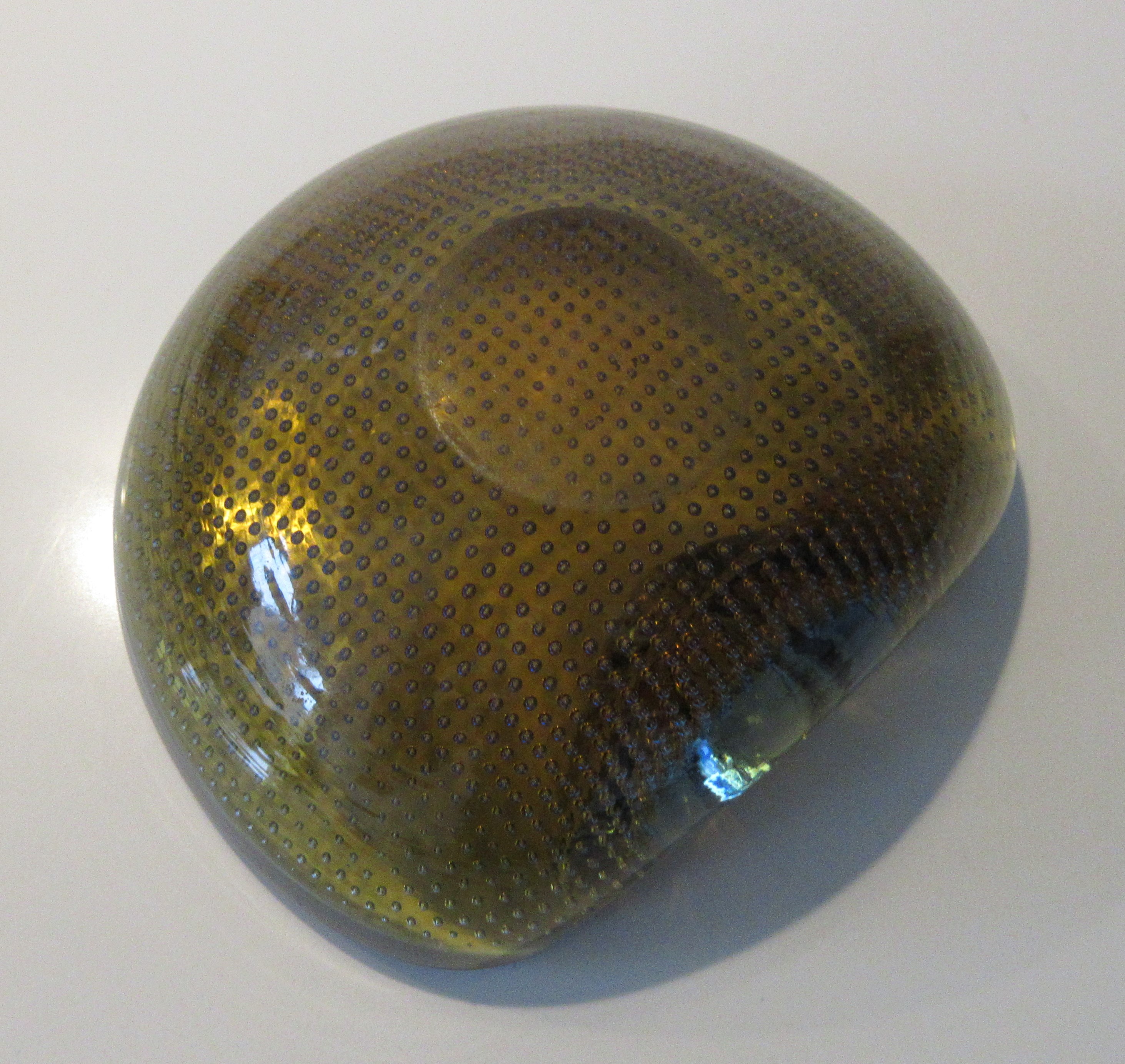 Niet of onleesbaar gesigneerd - Murano glazen Bullicante asbak kopen? Bied vanaf 1!