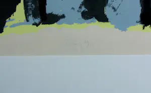 Peter Dejong - Zeefdruk op papier, Nachtelijk avontuur - Ingelijst kopen? Bied vanaf 35!