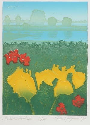 Hans Heijman - Kleurenets, Bloemenveld I kopen? Bied vanaf 1!