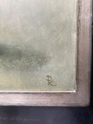 Pieter Knorr - Gemberpot met rozen kopen? Bied vanaf 4500!