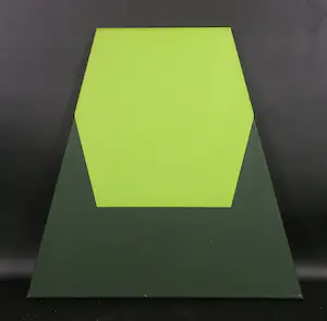 Frank Vermeulen - Olieverf op doek, Compositie in groen kopen? Bied vanaf 1!