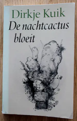 Dirkje Kuik - Tekening: De nachtcactus bloeit - 1982 kopen? Bied vanaf 99!