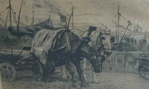 Waalko Jans Dingemans (sr.) - B9506, Paarden voor de wagen kopen? Bied vanaf 50!