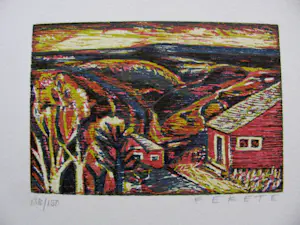 Esteban Fekete - FEKETE ESTEBAN . DER BERGMANN von FALUN . 9 FARBHOLZSCHNITTE kopen? Bied vanaf 300!