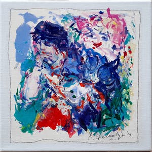 Kees Salentijn - Una Vuelta - olieverf schilderij uit 2019 kopen? Bied vanaf 375!