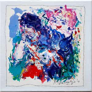 Kees Salentijn - Una Vuelta - olieverf schilderij uit 2019 verkocht voor € 375!