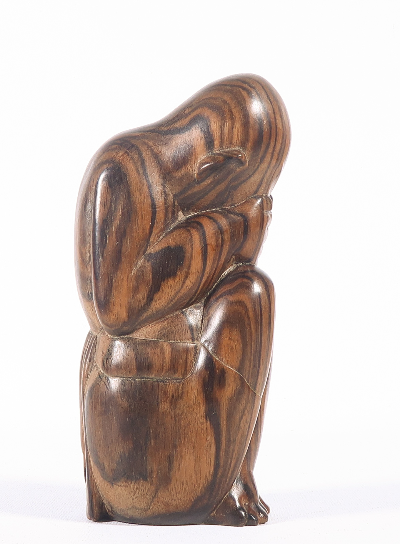 Niet of onleesbaar gesigneerd - Coromandelhouten sculptuur kopen? Bied vanaf 1!