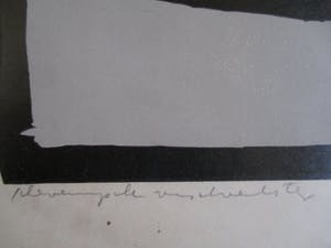 Roeland Koning - Houtsnede "Scheveningsche vischventster" kopen? Bied vanaf 25!