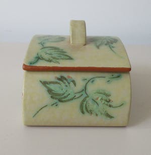 Plateelbakkerij Flora - Zeldzame platelen dekseldoos decor PS kopen? Bied vanaf 30!