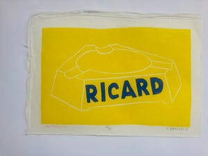 Klaas Gubbels - Ricard "aan Marty Six" kopen? Bied vanaf 425!