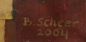 Betty Scheer - Olieverf op doek, Stilleven met flessen (Groot) kopen? Bied vanaf 200!