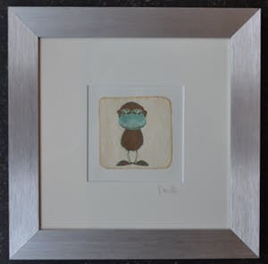 Niet of onleesbaar gesigneerd - Komische tekening - Gesigneerd kopen? Bied vanaf 1!