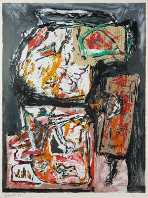 Jacques Doucet - Zeefdruk, Été à Saint-Christol - Ingelijst (Groot) kopen? Bied vanaf 150!