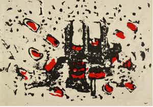 Frank Lodeizen - zonder titel verkocht voor € 50!