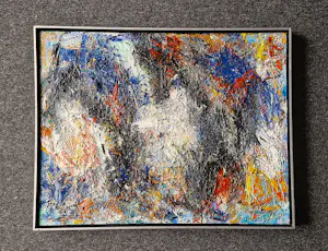 Arnaldo - Groot abstract expressionistisch olieverf / doek "zonder titel III" - gesigneerd kopen? Bied vanaf 82!