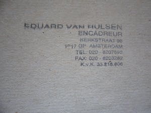Corneille - Zeefdruk, Complicité entre la femme et l'oiseau - Ingelijst kopen? Bied vanaf 175!