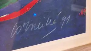 Corneille - Femme et Fleur 1991 kopen? Bied vanaf 450!