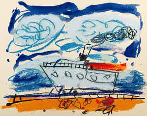 Kees Salentijn - they came by boat verkocht voor € 45!