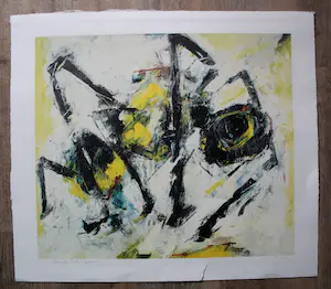 Charlotte Molenkamp - grote zeefdruk: wesp kopen? Bied vanaf 99!