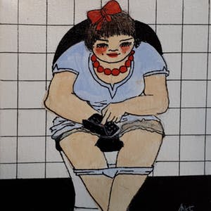 Anke Peddemors - kunst voor in het kleinste kamertje majorie kopen? Bied vanaf 17!