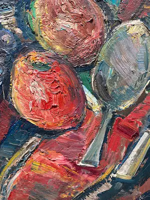 André Missant - stilleven met bestek kopen? Bied vanaf 135!